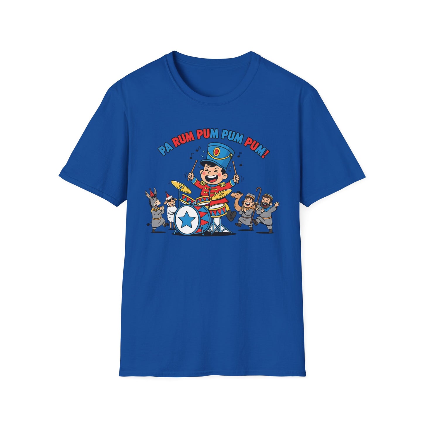 Funny Little Drummer Boy Christmas T-Shirt Pa Rum Pum Pum Pum!