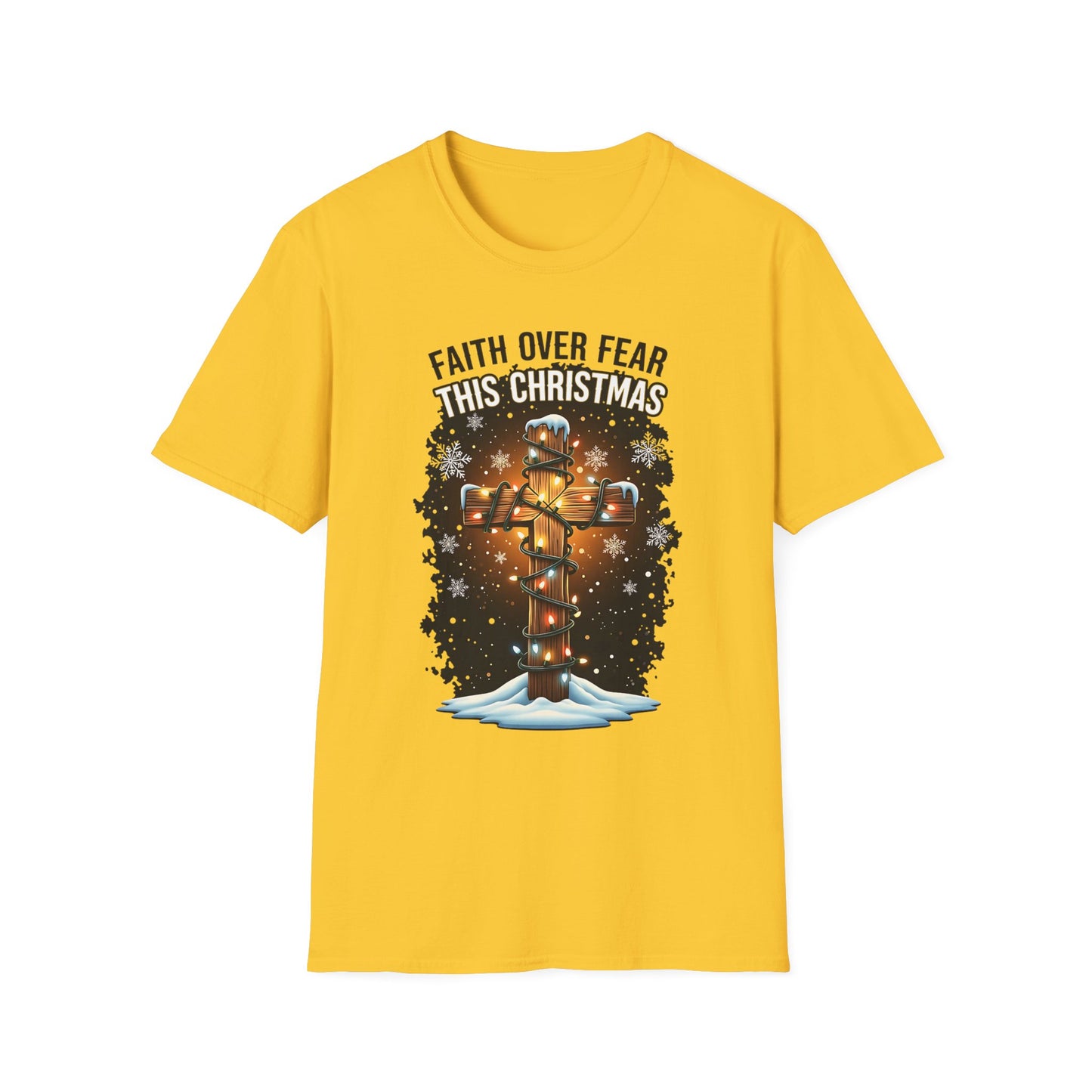 Faith Over Fear This Christmas T-Shirt