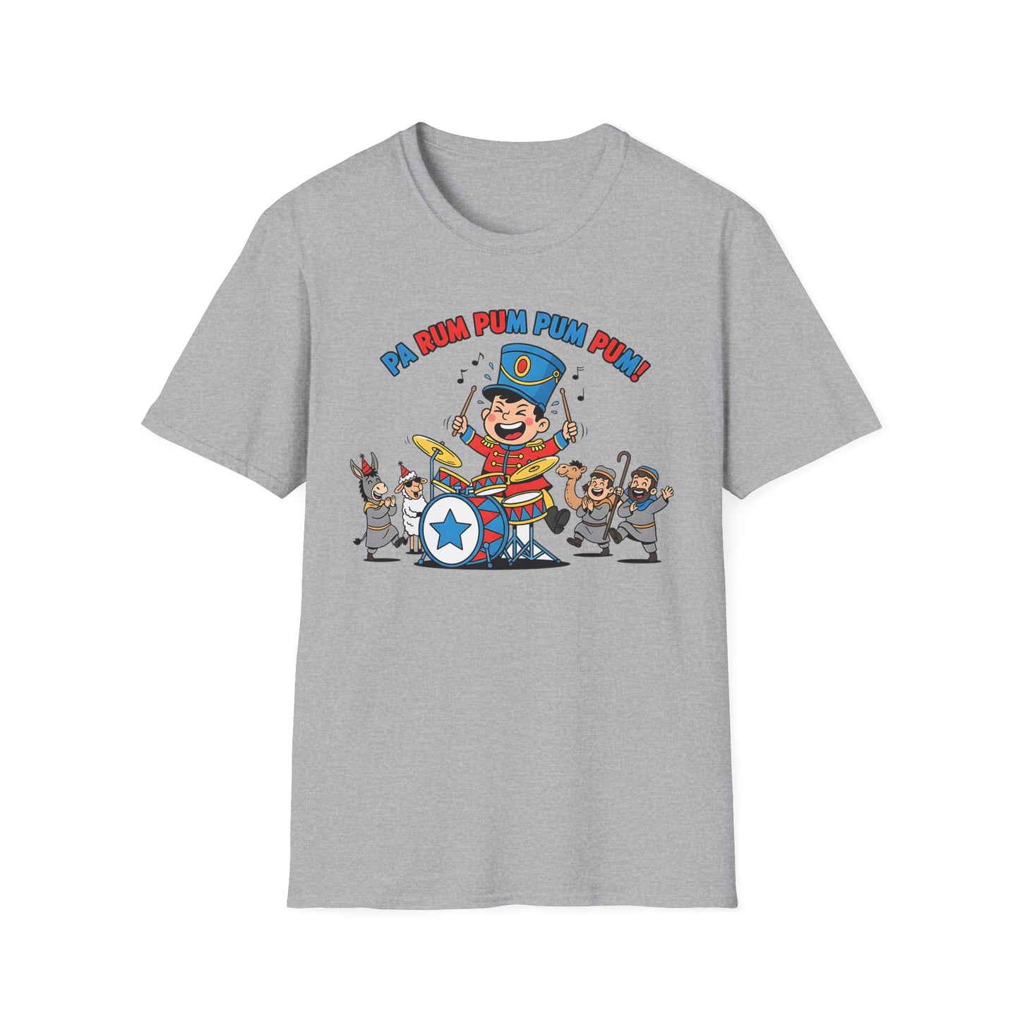 Funny Little Drummer Boy Christmas T-Shirt Pa Rum Pum Pum Pum!
