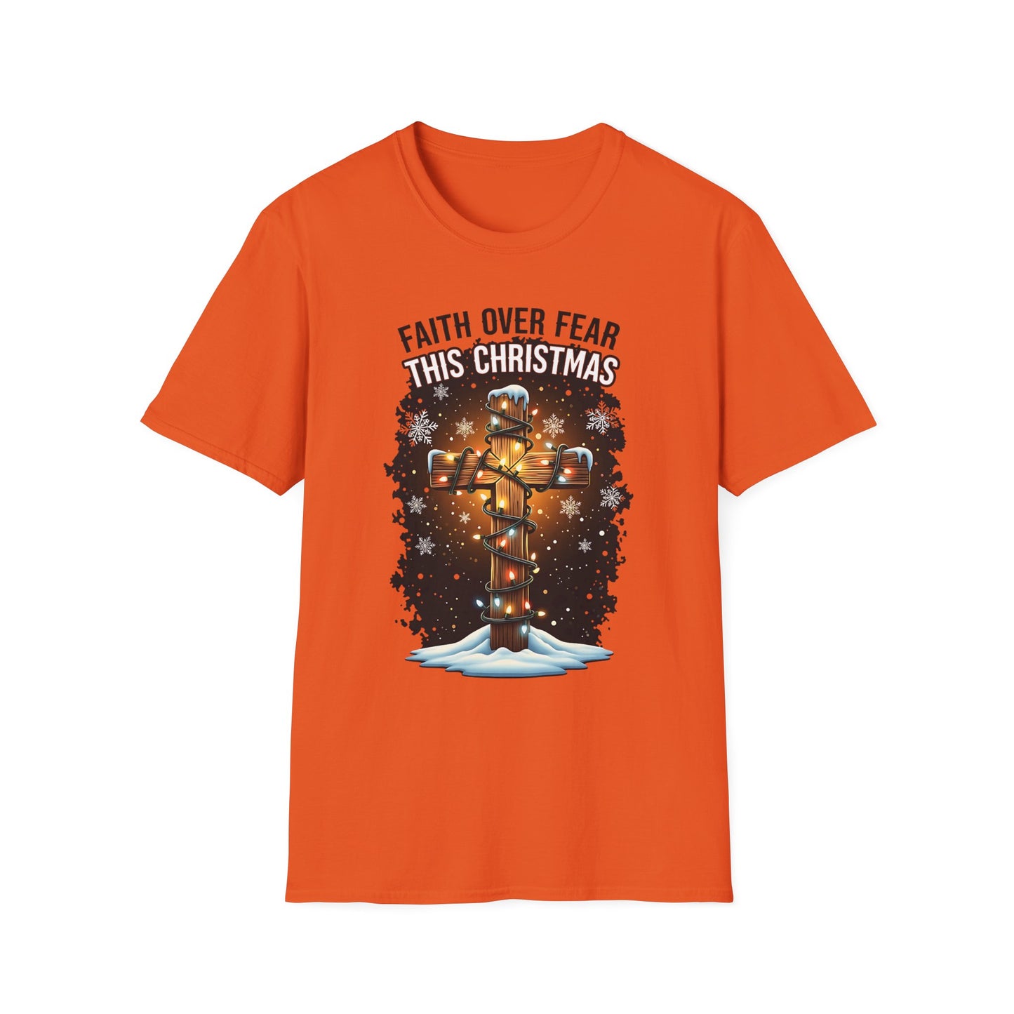 Faith Over Fear This Christmas T-Shirt