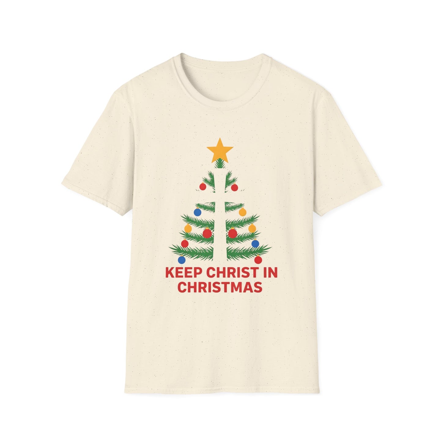 Keep Christ in Christmas Unisex Christian Christmas T-Shirt