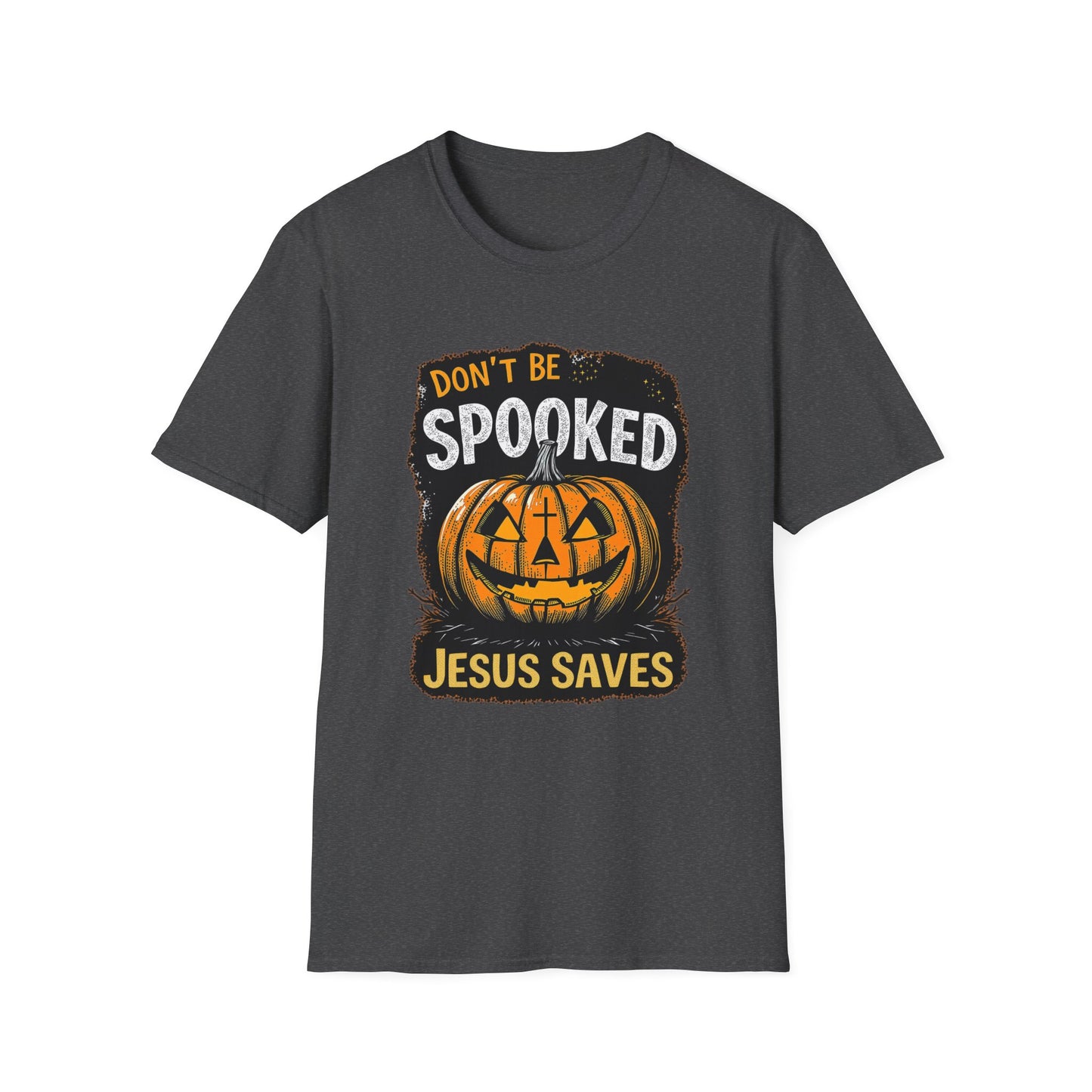 Don't Be Spooked Jesus Saves Halloween Christian T-Shirt