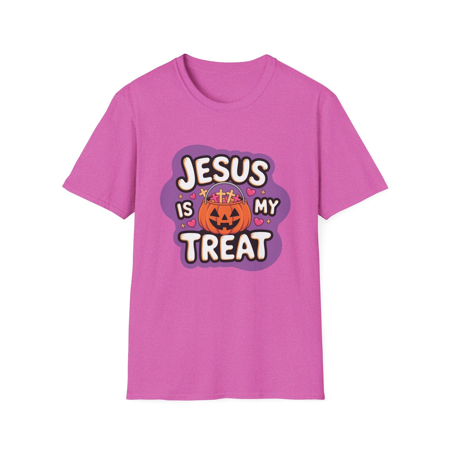 Jesus is My Treat Unisex Softstyle Halloween T-Shirt
