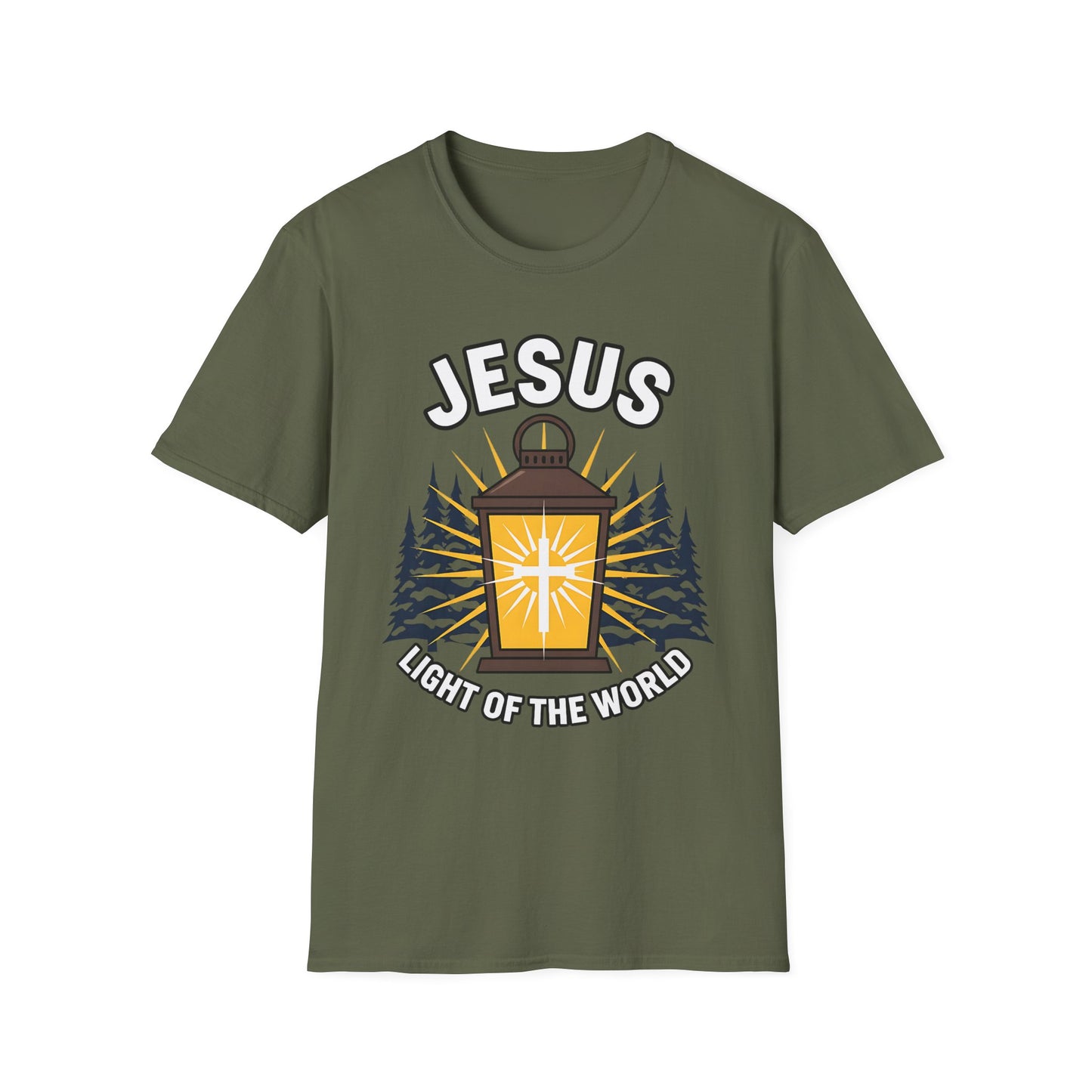Jesus Light of the World Christian T-Shirt