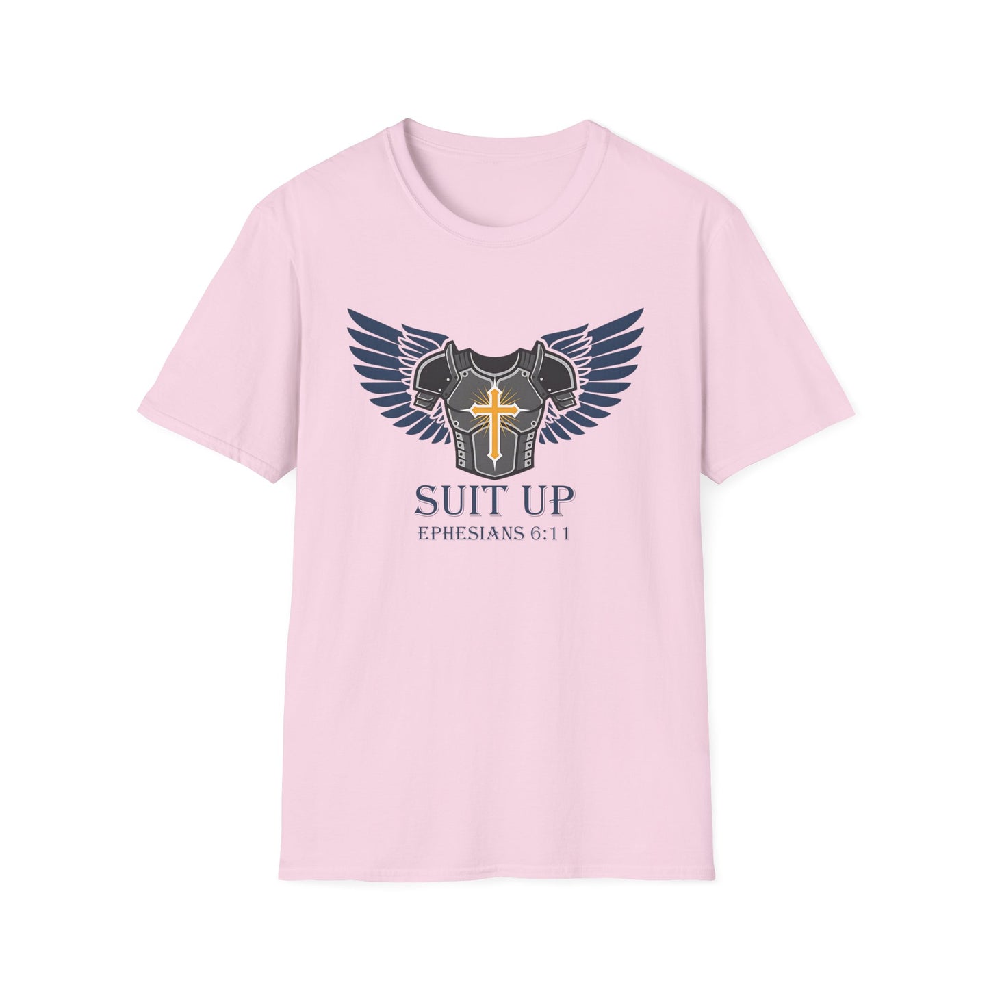Suit Up Christian Graphic T-Shirt Ephesians 6:11