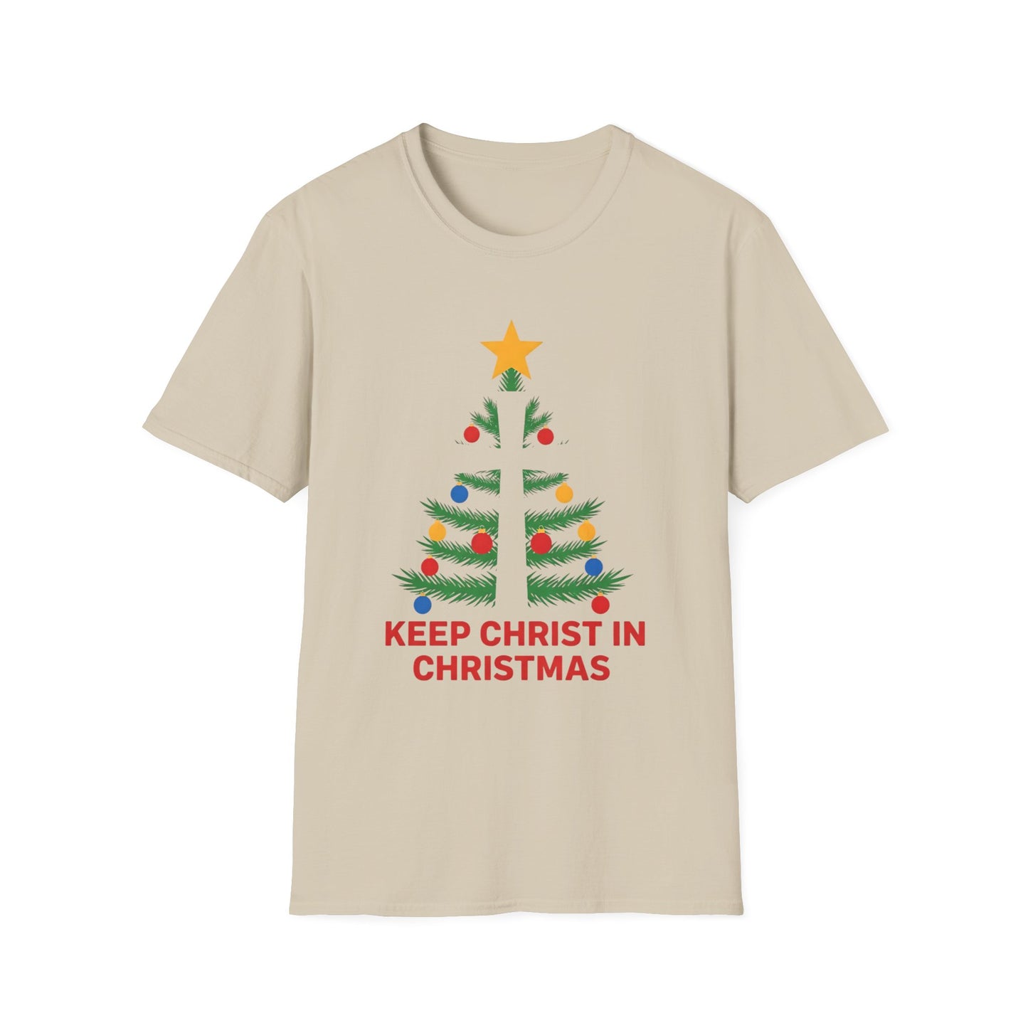 Keep Christ in Christmas Unisex Christian Christmas T-Shirt