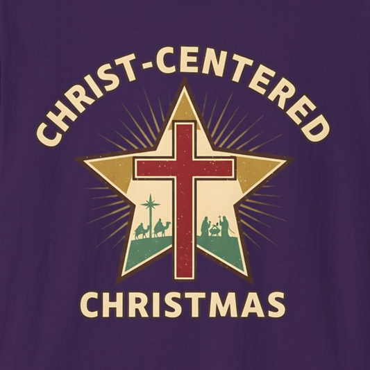 A079 - Christ-Centered Christmas T-Shirt