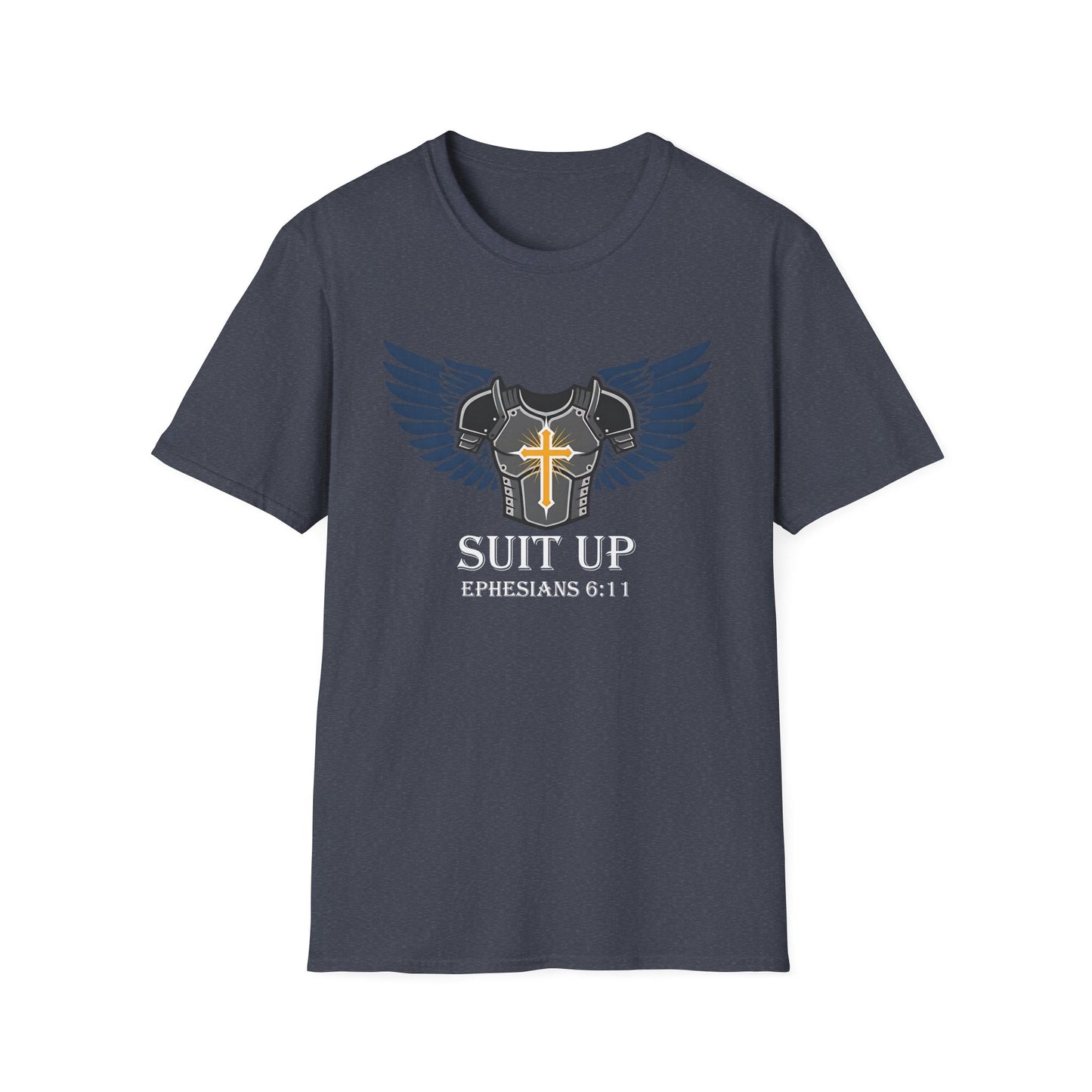 Suit Up Christian Graphic T-Shirt Ephesians 6:11