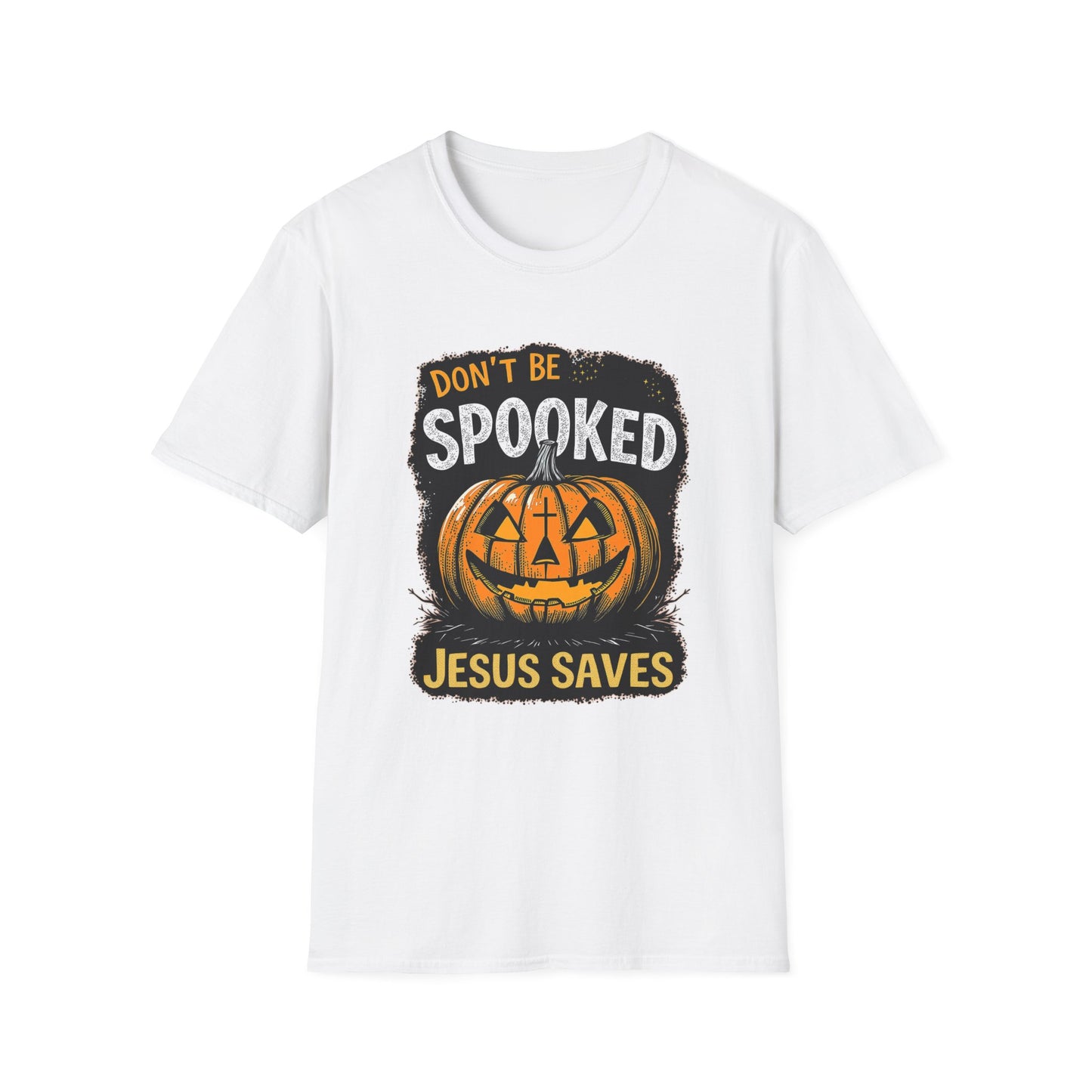Don't Be Spooked Jesus Saves Halloween Christian T-Shirt