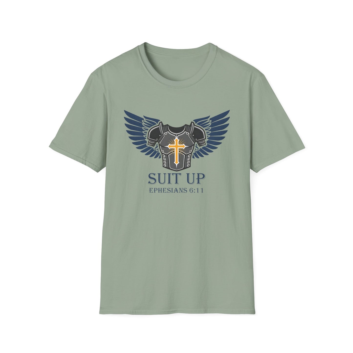 Suit Up Christian Graphic T-Shirt Ephesians 6:11