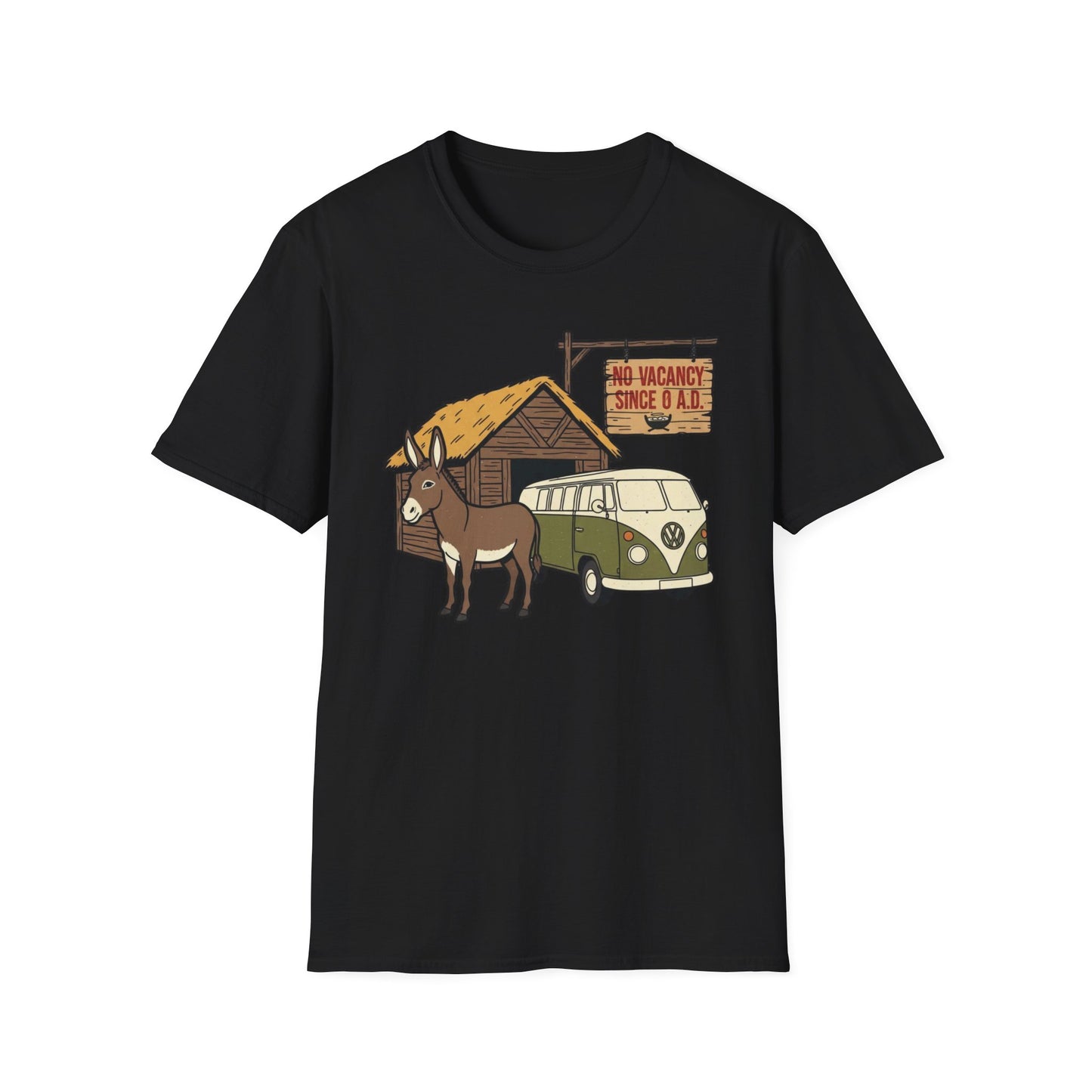 No Vacancy Since 0 AD Humorous Christmas Conversation Starter T-Shirt