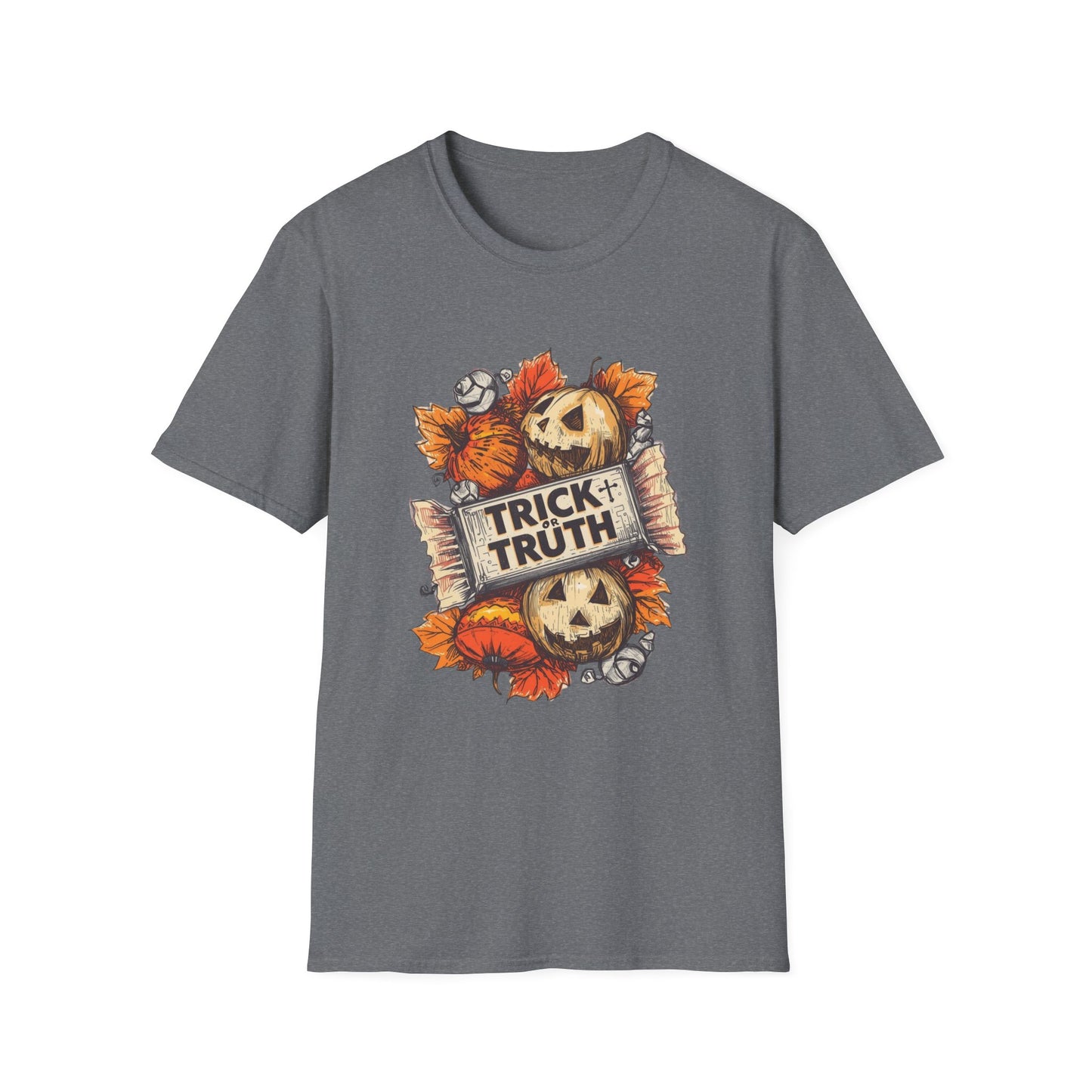 Halloween Trick or Truth Unisex Graphic T-Shirt