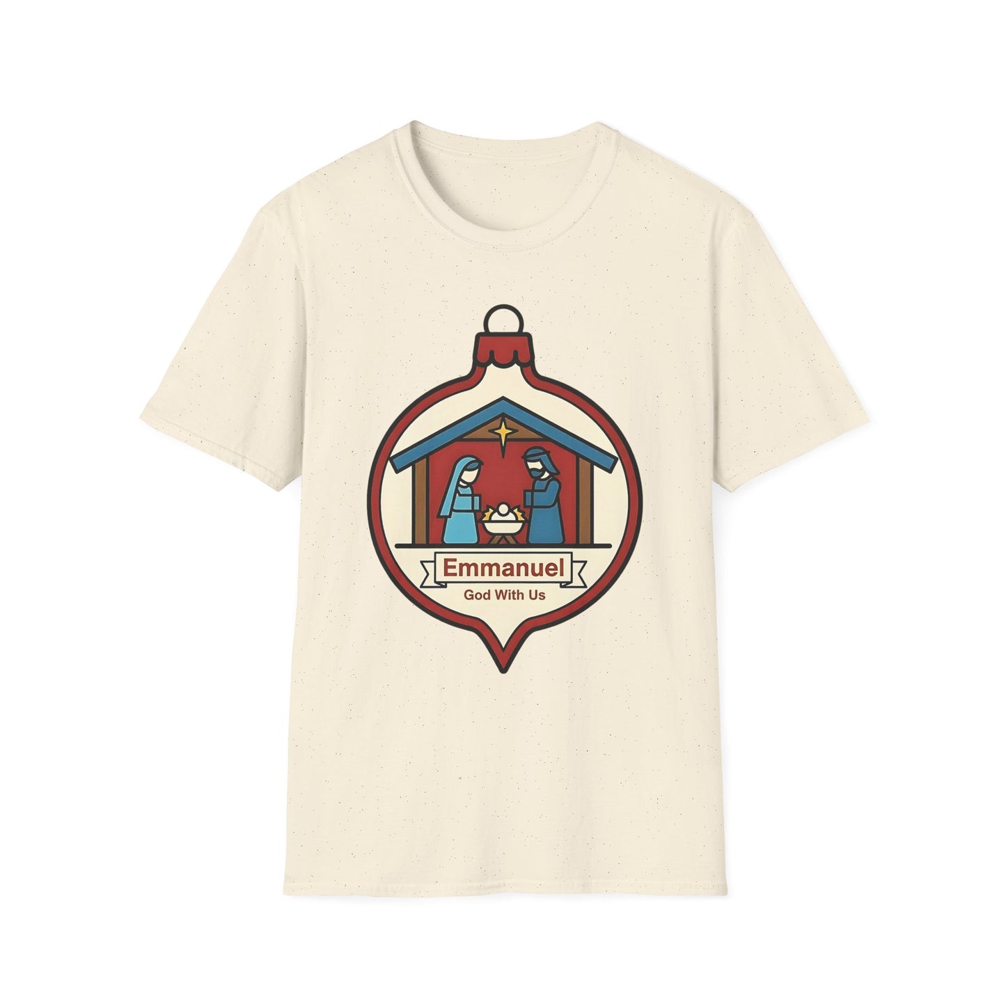 Emmanuel God With Us Christmas T-Shirt