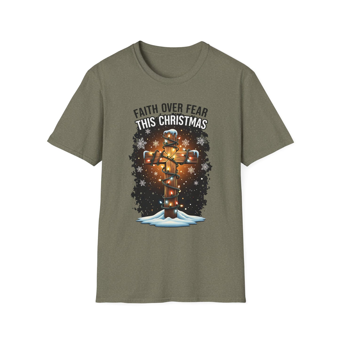 Faith Over Fear This Christmas T-Shirt