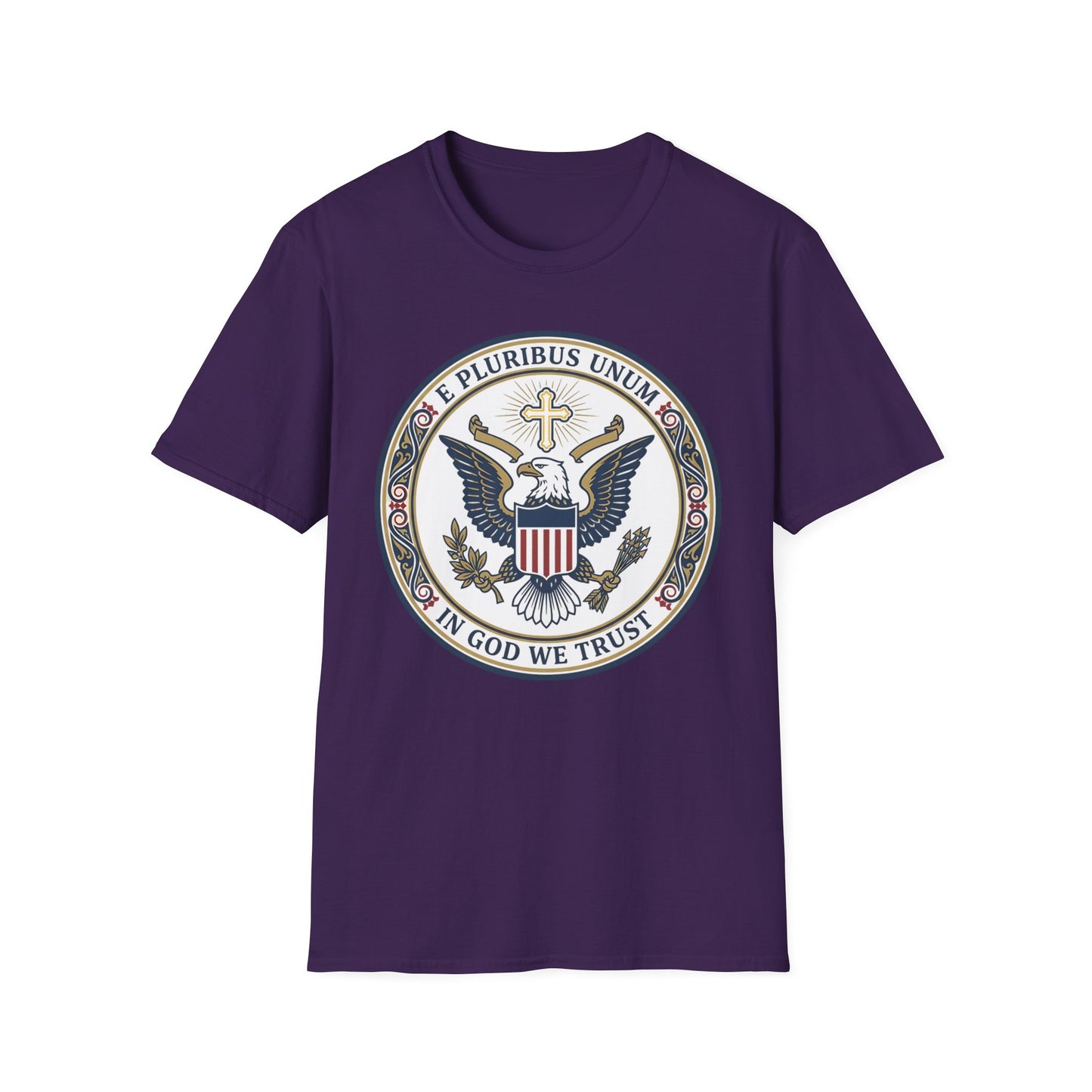 Patriotic Presidential Seal T-Shirt • E Pluribus Unum • In God We Trust