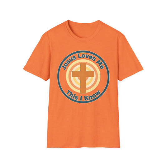 A122V2 - Jesus Loves Me Faith-Inspired Unisex Christian T-Shirt