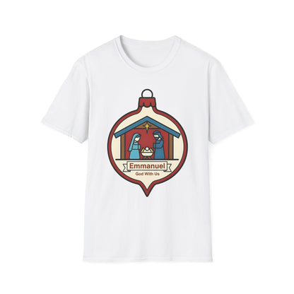 Emmanuel God With Us Christmas T-Shirt