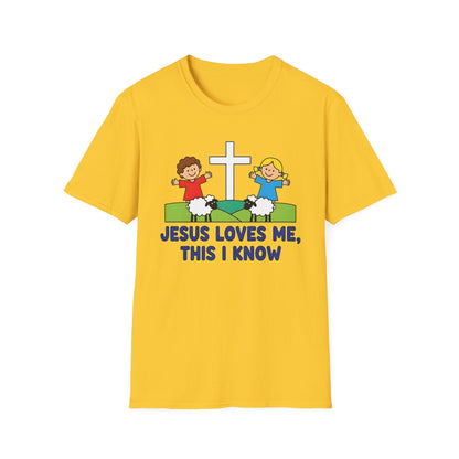 Jesus Loves Me Unisex Softstyle Christian T-Shirt