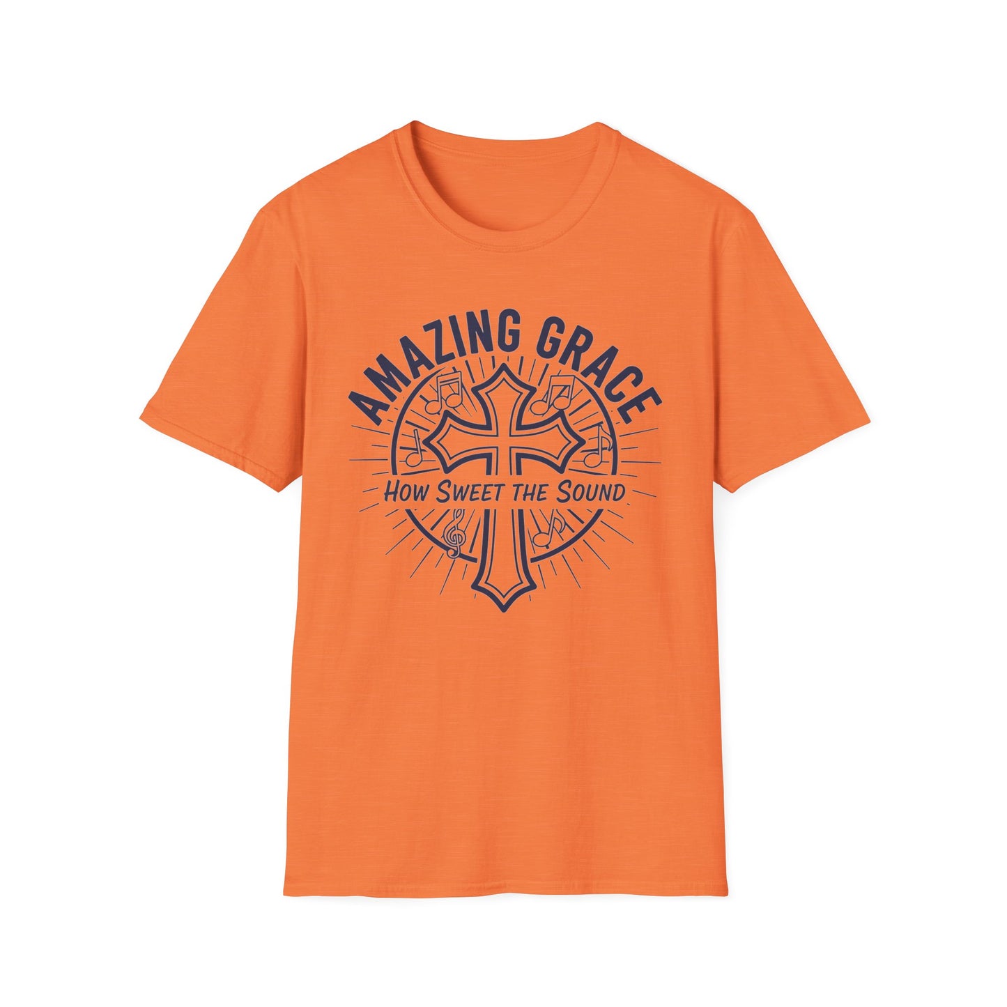 Amazing Grace Unisex Softstyle Christian T-Shirt