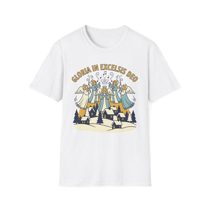 A078 - Gloria in Excelsis Deo Christmas T-Shirt