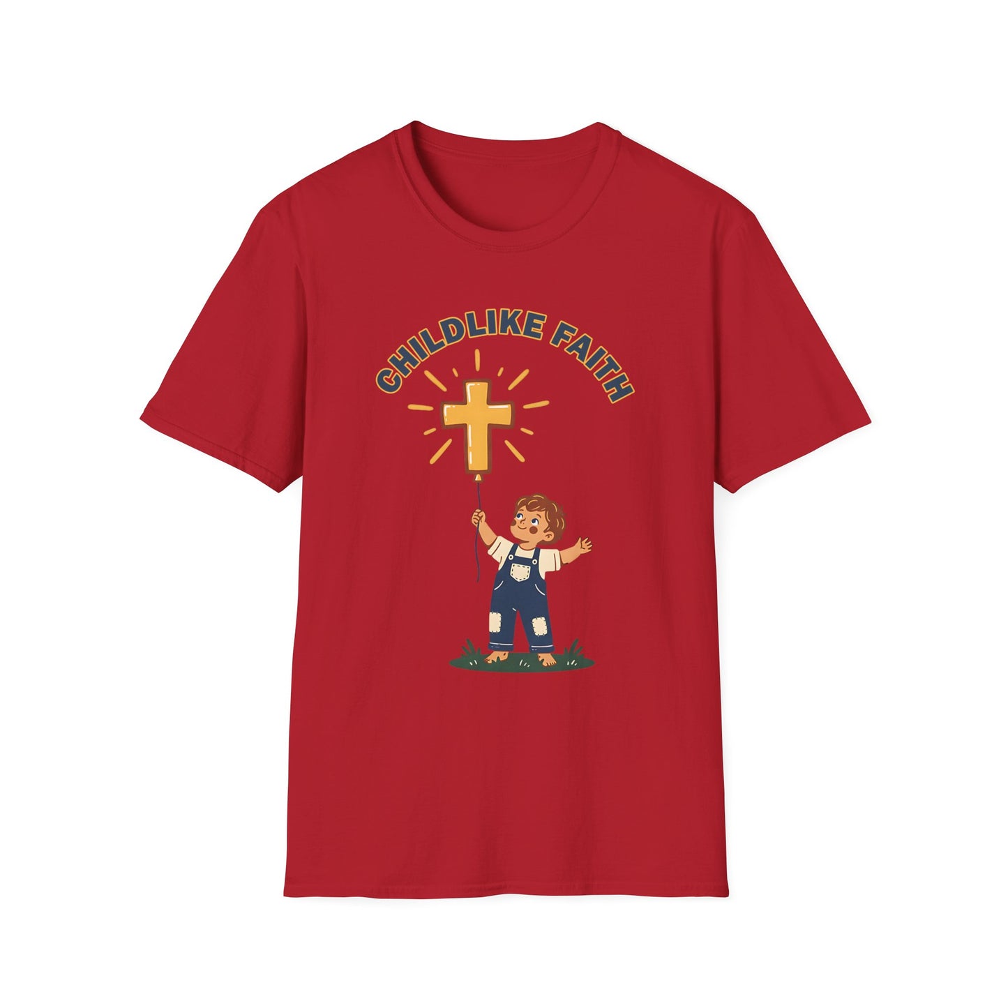 Childlike Faith Unisex Christian T-Shirt