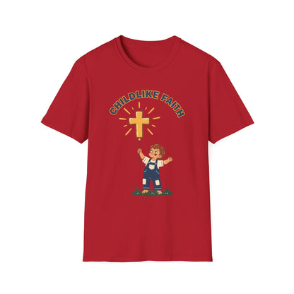 Childlike Faith Unisex Christian T-Shirt