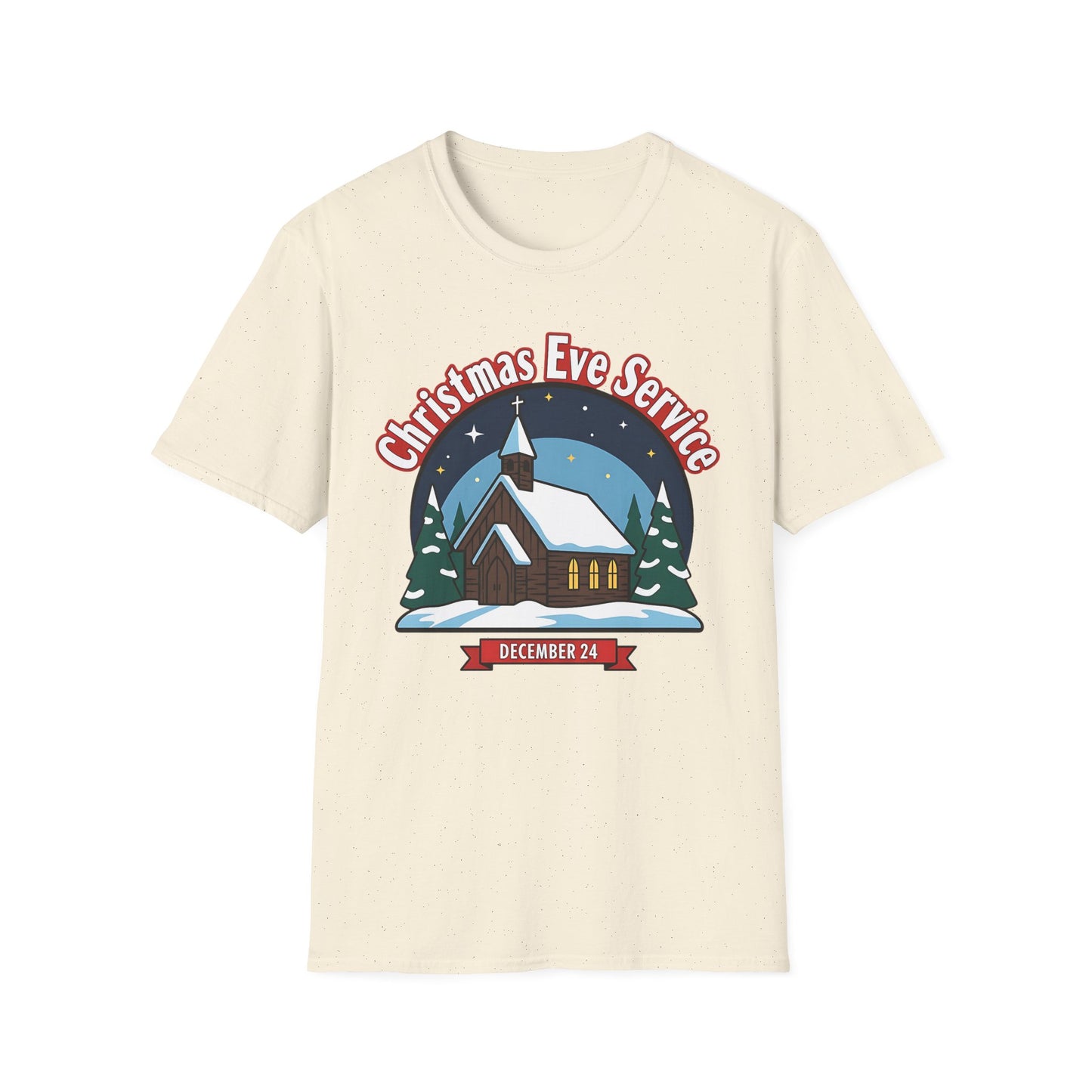 A077 - Christmas Eve Service T-Shirt