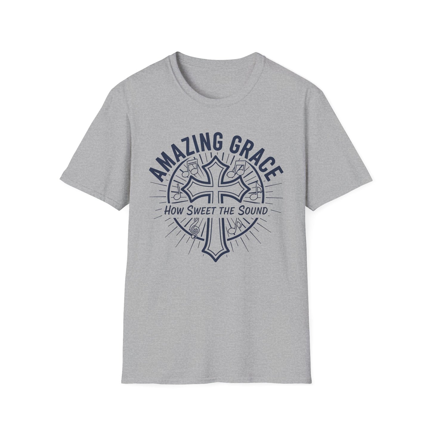 Amazing Grace Unisex Softstyle Christian T-Shirt