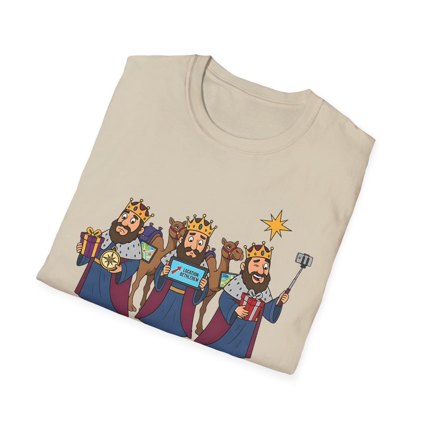 A090 - Wise Men Still Seek Him Funny Christmas T-Shirt