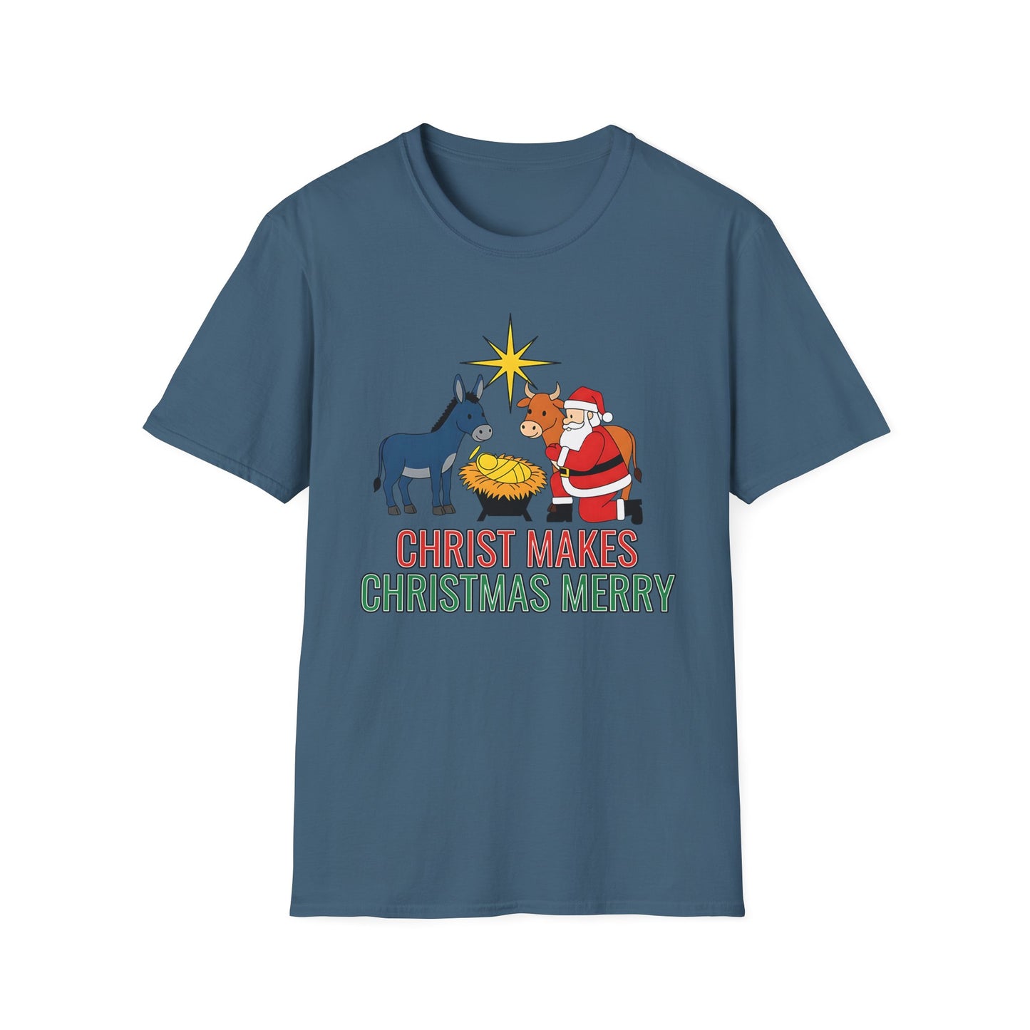A089 - Christ Makes Christmas Merry T-Shirt