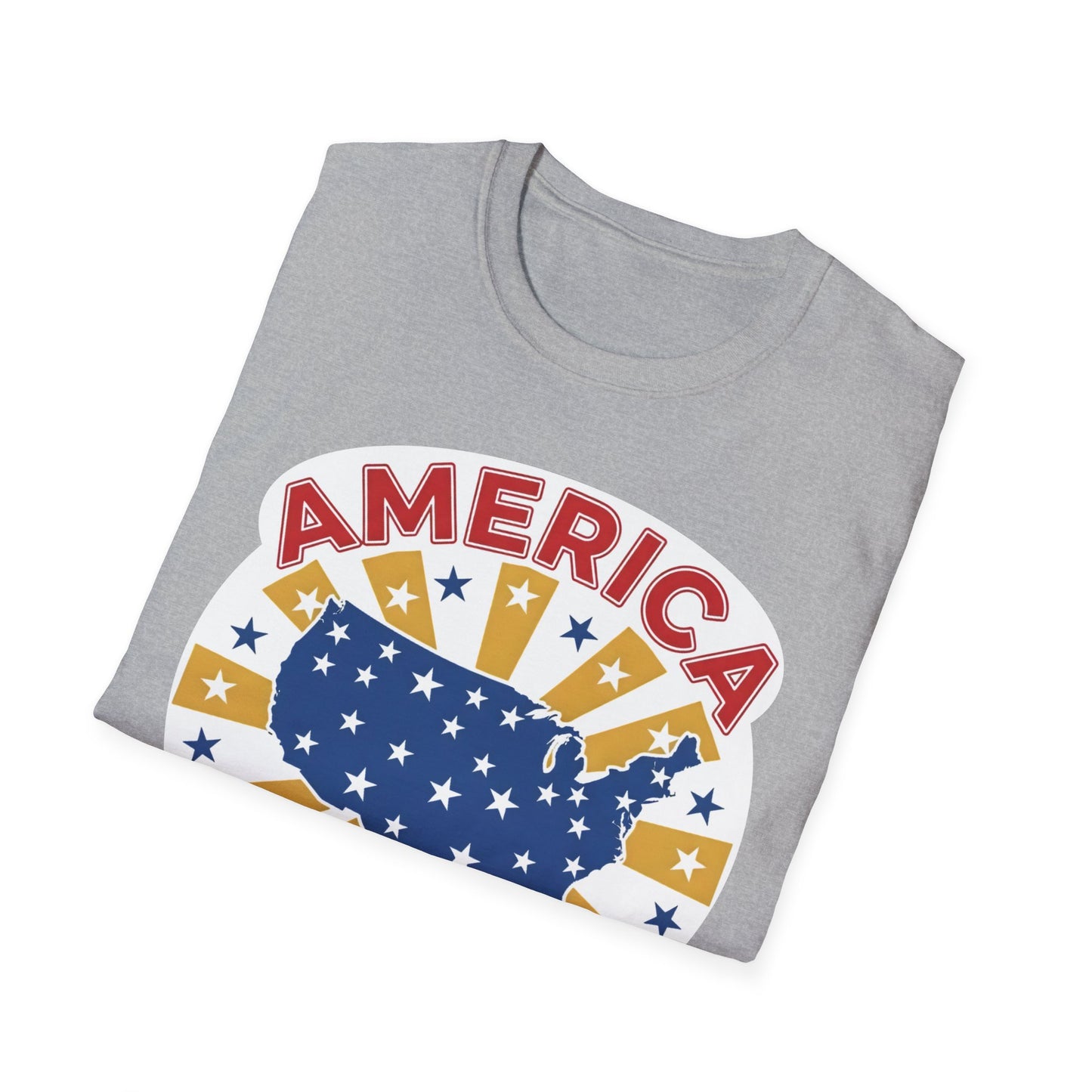 America Let Your Light Shine Patriotic USA T-Shirt