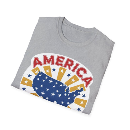 America Let Your Light Shine Patriotic USA T-Shirt