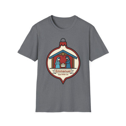 Emmanuel God With Us Christmas T-Shirt