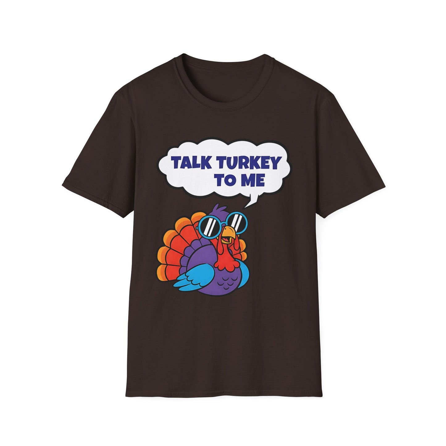 A056 - Talk Turkey to Me Funny Thanksgiving T-Shirt