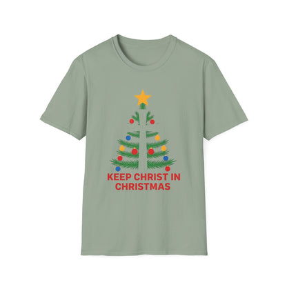 Keep Christ in Christmas Unisex Christian Christmas T-Shirt