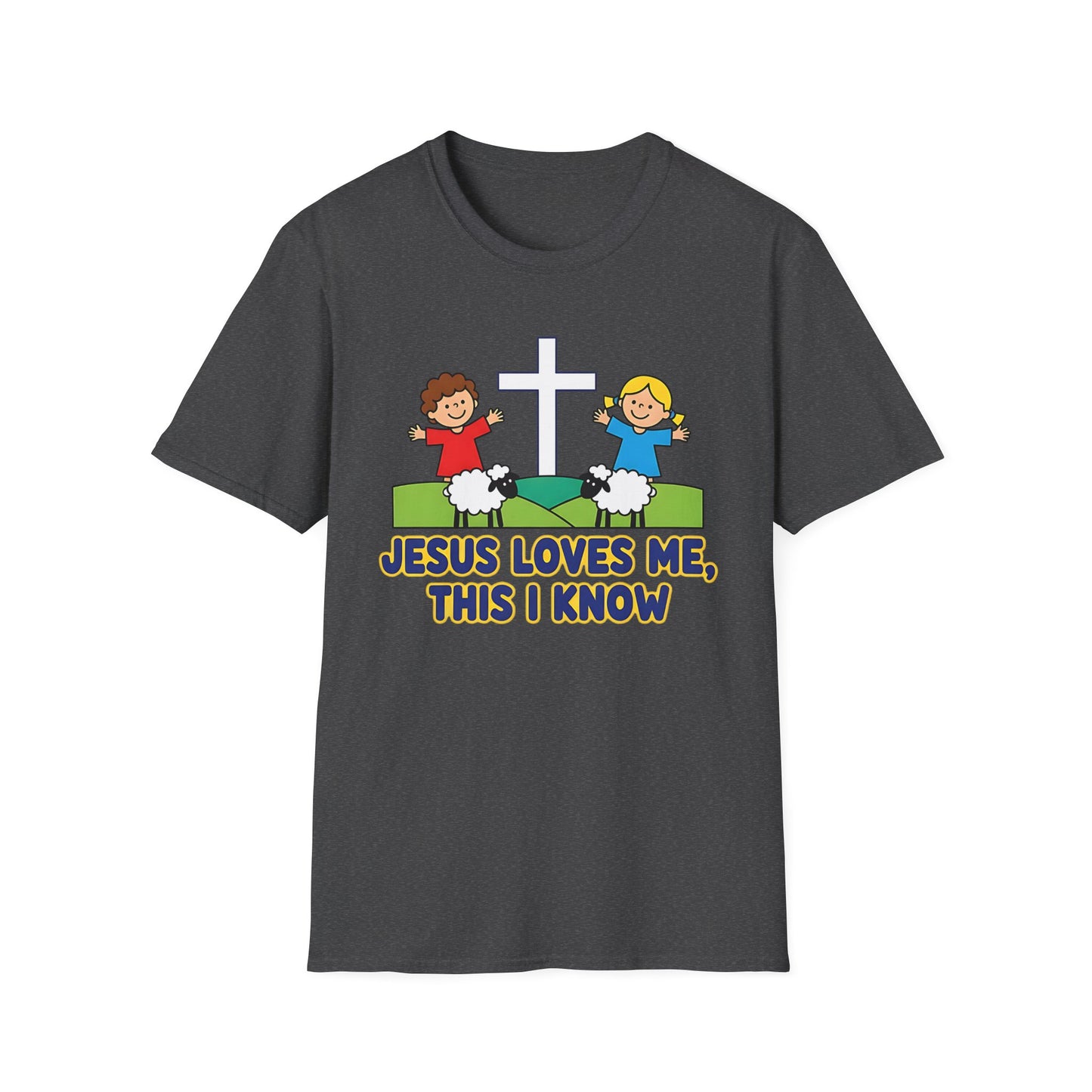 Jesus Loves Me Unisex Softstyle Christian T-Shirt