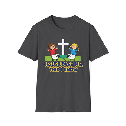 Jesus Loves Me Unisex Softstyle Christian T-Shirt