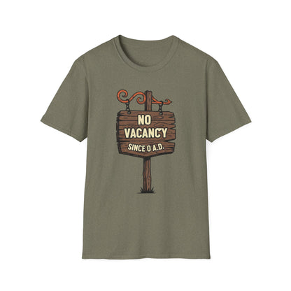 No Vacancy Since 0 AD Funny Christmas T-Shirt