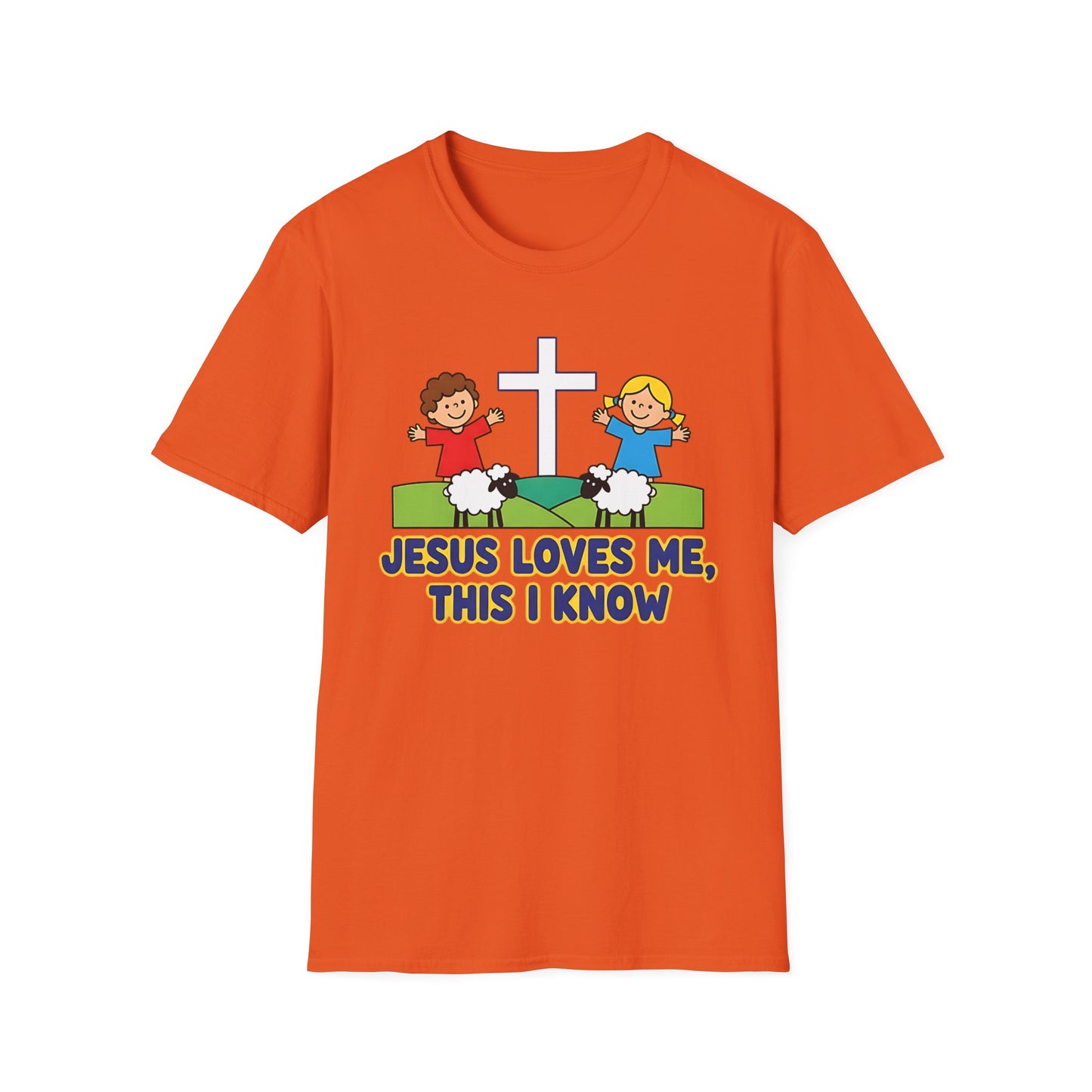 Jesus Loves Me Unisex Softstyle Christian T-Shirt