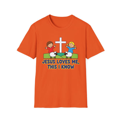 Jesus Loves Me Unisex Softstyle Christian T-Shirt