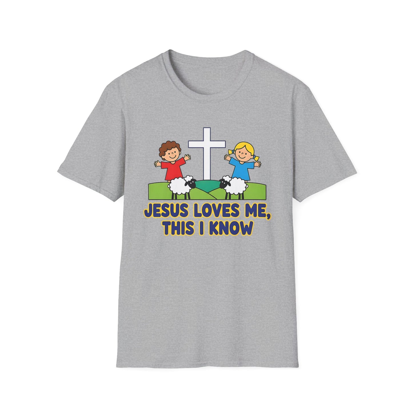 Jesus Loves Me Unisex Softstyle Christian T-Shirt