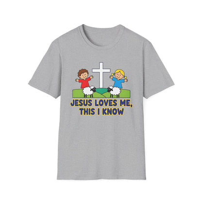 Jesus Loves Me Unisex Softstyle Christian T-Shirt