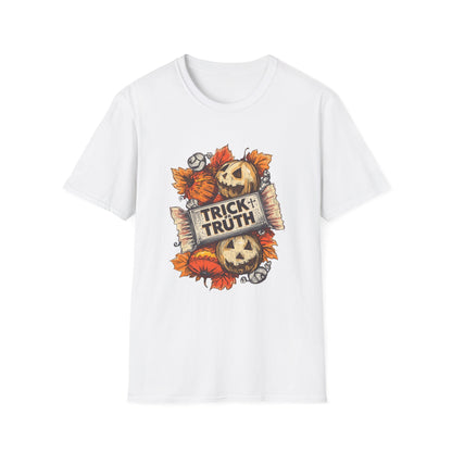 Halloween Trick or Truth Unisex Graphic T-Shirt