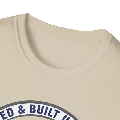 Rooted & Built Up in Him Colossians 2:7 Inspirational Christian T-Shirt