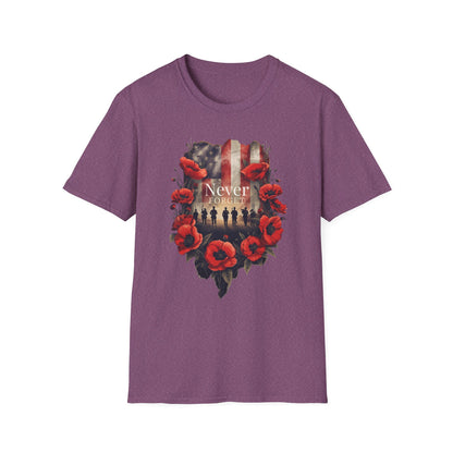 Never Forget - Memorial Day Tribute Remembrance T-Shirt