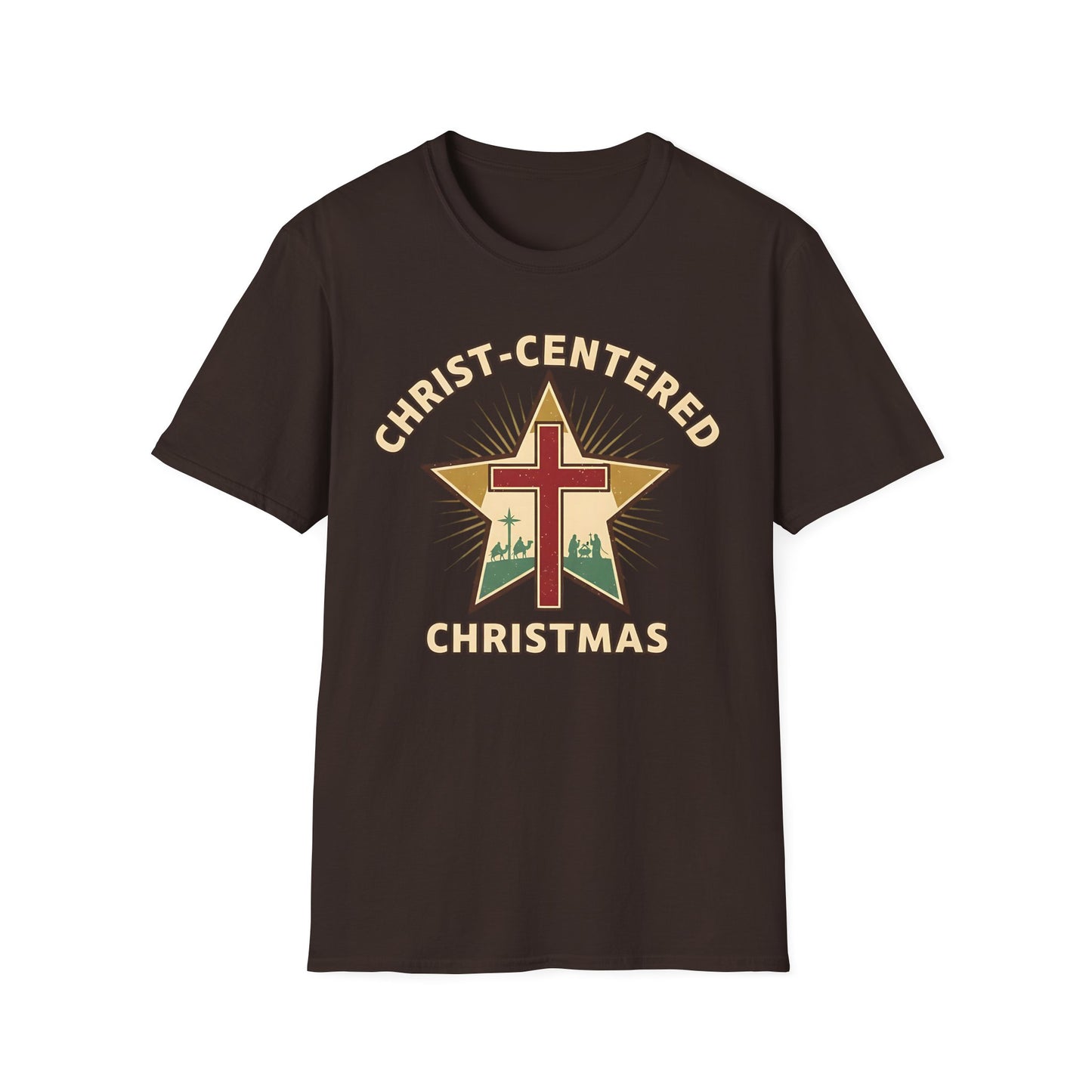 A079 - Christ-Centered Christmas T-Shirt