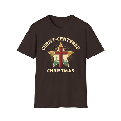 A079 - Christ-Centered Christmas T-Shirt
