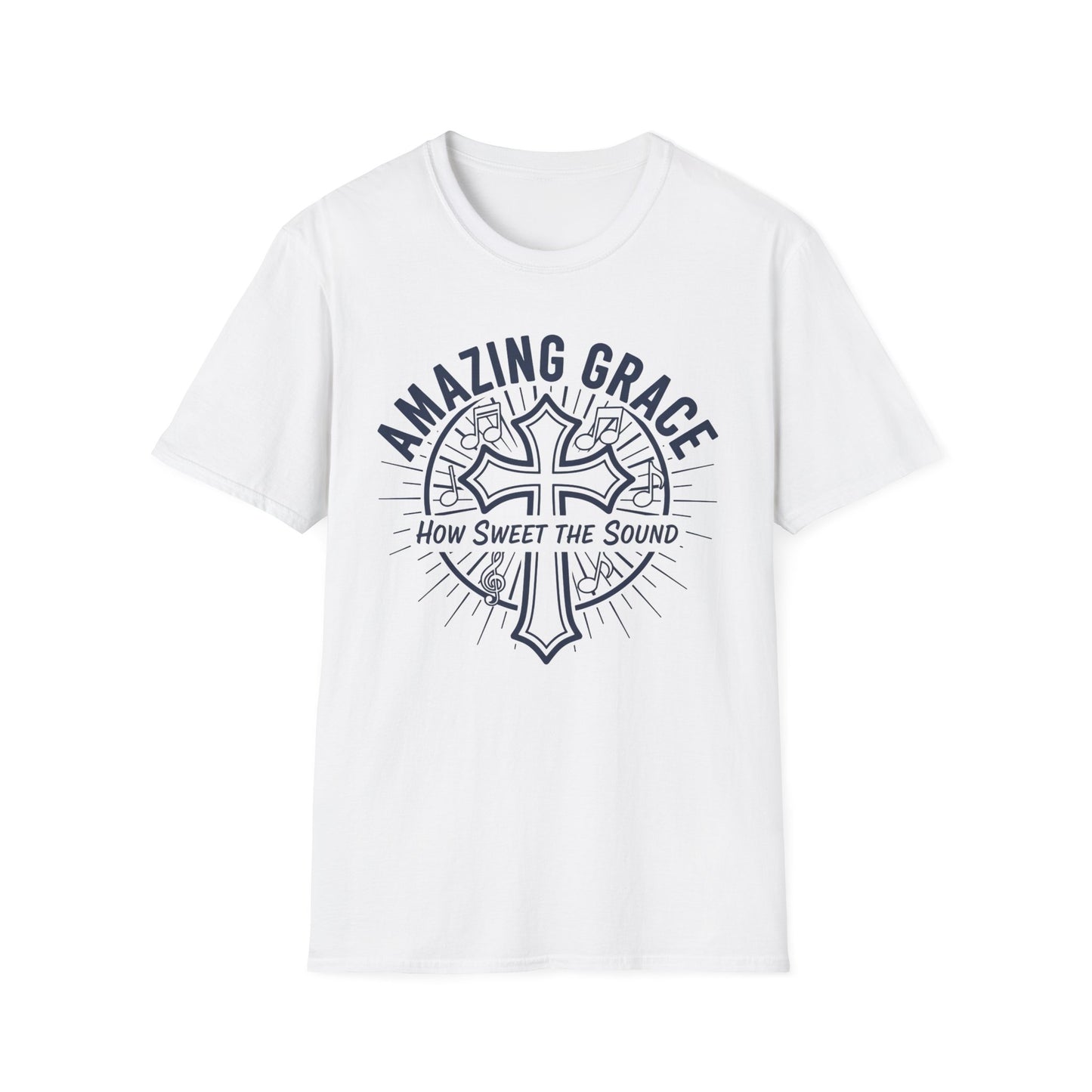 Amazing Grace Unisex Softstyle Christian T-Shirt