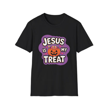 Jesus is My Treat Unisex Softstyle Halloween T-Shirt