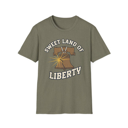 Liberty Bell 'Sweet Land of Liberty' Patriotic T-Shirt